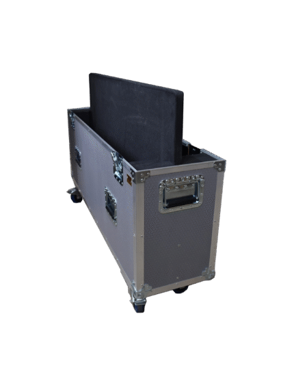 Flight case for 55″ screens