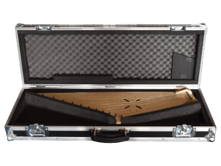Flight case for ethnographic kokle