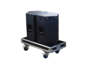 Flight case for RCF NX32-A speakers