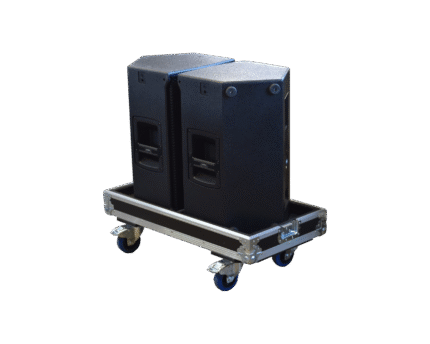 Flight case for RCF NX32-A speakers